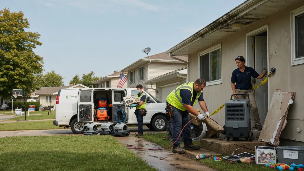 Water Damage Restoration in Lansing, NC near me